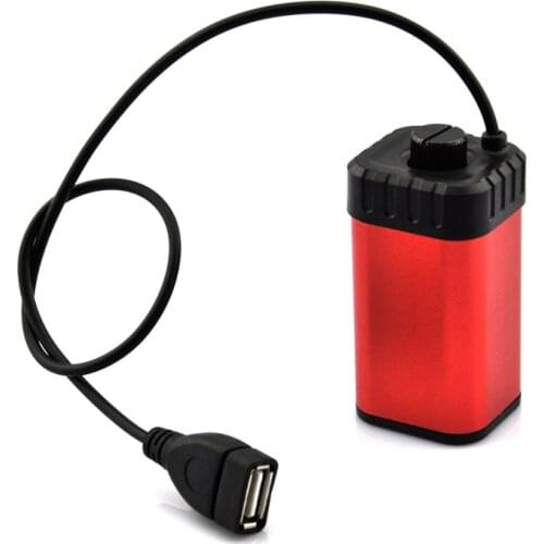 Waterproof Aluminum Alloy Storage Case Holder Box For 4X AA Battery Pack Case USB Power Bank For Bike Bicycle