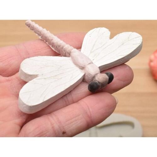 3D Dragonfly Silicone Molds Fondant Cakes Decorating Tools Silicone Mold Sugarcraft Chocolate Baking Tools For Cakes