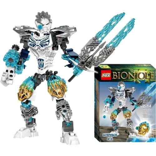 BIONICLE Kopaka Uniter of Ice Action Figures Building Block Robot Toys For Kids Gift Compatible Major Brand 71311 131pcs/Set