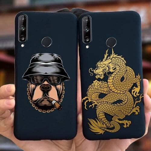 For Huawei Y7p 2020 Case Y5p Y6p Y7p Case New Fashion Painted Cases For Huawei Y6p 2020 Soft Slim Fundas Shockproof Cover Bumper
