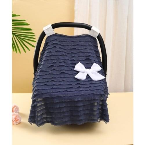 N84E Baby Basket Stroller Cover Maternity Breastfeeding Nursing Blanket Sunshade Cove