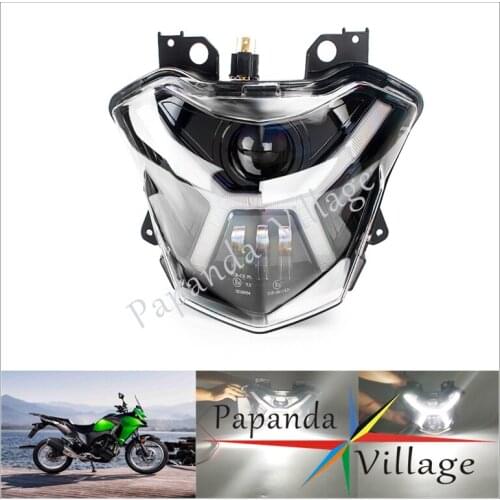 For KAWASAKI Versys-X 300 ABS Z650 2017-2021 Motorcycle 12V LED Headlight DRL Hi/Lo Beam Front Head Lamp Running Lamp Assembly