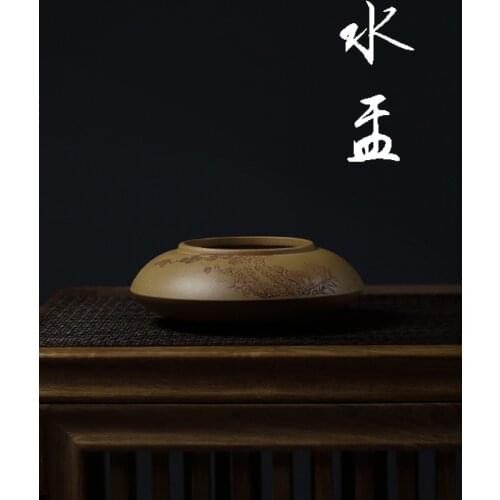 Violet arenaceous water jar tea furnishing articles yixing purple sand water jar