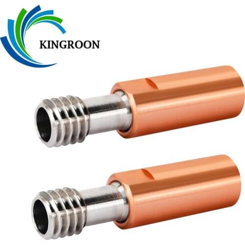 KINGROON CR10 Titanium Alloy Throat CR10 Heat Break Throat Long Distance Bowden Tube Through V6 Extrusion For Ender 3 CR10S