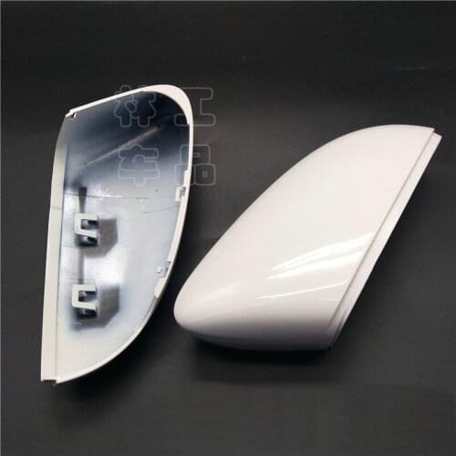 For RAPID 2018-2019 Fabia 2015-2018 Outside reversing mirror housing Rear view mirror cover white