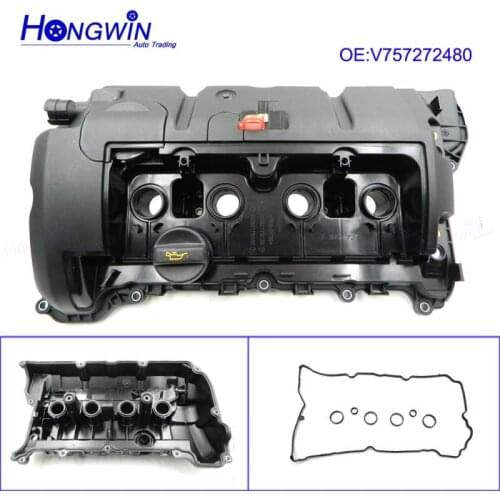 Engine Cylinder Valve Cover For Peugeot Citroen MINI Cooper OE: 0248Q5 0248.Q5 V757272480 11127646554 11127553799 11127567162