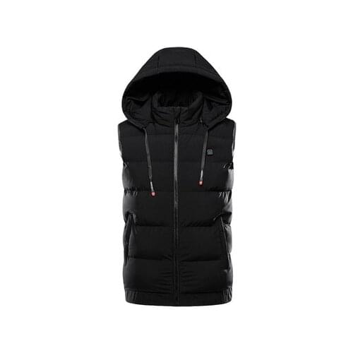 New Heated Vest Jacket Fashion Men Women Coat Clothes Intelligent Electric Heating Thermal Warm Clothes Winter Heated Hunt