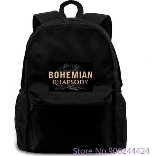 New Bohemian Rhapsody Movie Logo New women men backpack laptop travel school adult student