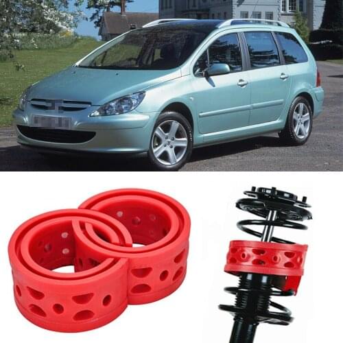 2pcs Size B Front Shock Suspension Cushion Buffer Spring Bumper For Peugeot 307 SW