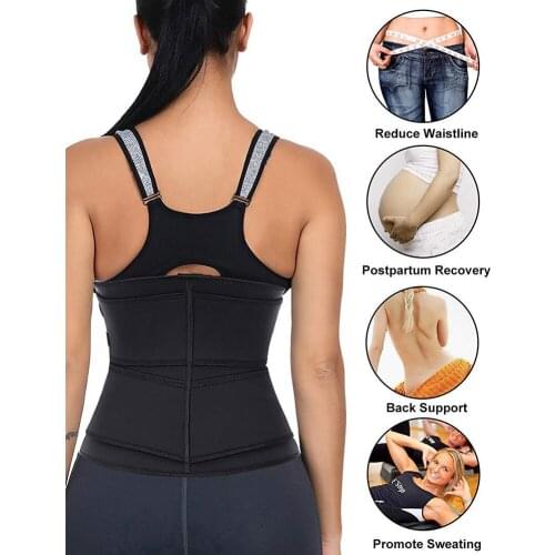 Waist Trainer Support Belt Workout Tummy Control Fitness Sweat Slimming Band for Working-out Comfortable Decoration