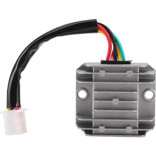 Voltage Rectifier Regulator 12V 4 Wires for Motorcycle ATV Dirt Quad Scooter Aluminium Alloy Universal Regulator Rectifier New