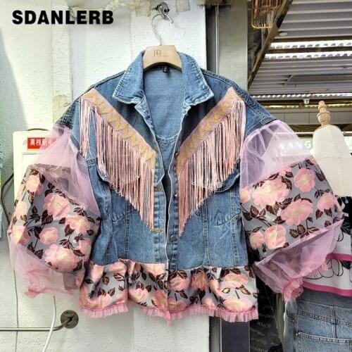 Женские синие куртки SDANLERB China At AliExpress