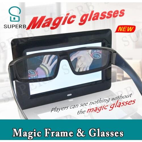 Replacement glasses of the Magic Glasses Prop Special glasses to see the hidden clues Real life room escape game Superb props