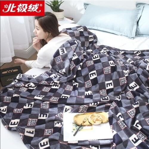Comfortable Super Soft Keep Warm Flannel Blanket Large Size Solid Color Home Sofa Bedding Office Car Blanket Home Textile F0251