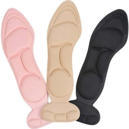 2pcs Insole Pad Inserts Heel Post Back Breathable Anti-slip for High Heel Shoe Best Sale-WT High Heel Shoes Insoles Memory Foam