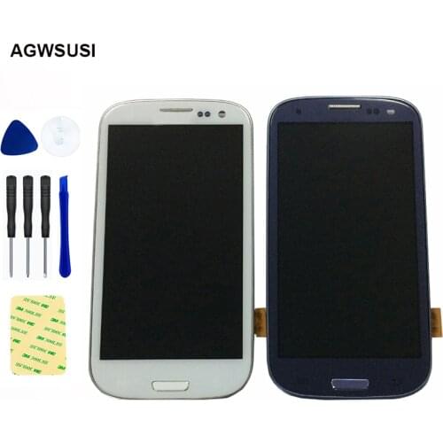 LCD For Samsung Galaxy S3 Neo I9300 LCD i9301 Display i9300i LCD Screen i9308i i9301i LCD Touch Screen Assembly With Frame