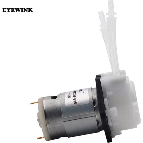 12V DC DIY Peristaltic Liquid Pump Dosing Pump Peristaltic pump for Aquarium Lab Analytical