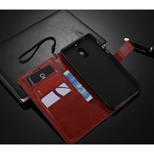 30pcs/lot free shipping For Nokia 7.1 Crazy Horse Wallet Leather Case Photo Frame Cover For Nokia X6 6.1 6 2018 7PLUS 8 Sriocco