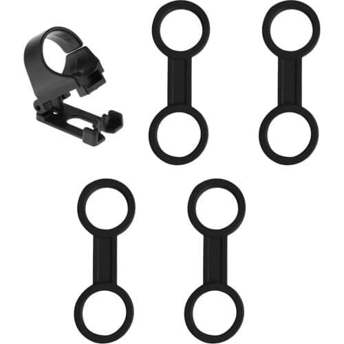 5pcs Snorkel Breathing Tube Clip Keeper Holder for Attaching to a Dive Mask Diving Accessories