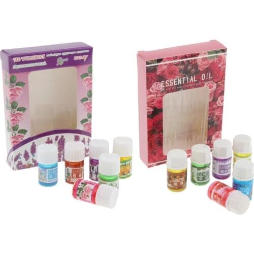 6Pcs, 3ML, Premium Grade Essential Oils Set, Fragrance Oil Gift Sets for Aromatherapy Stove, Aromatherapy Lamp