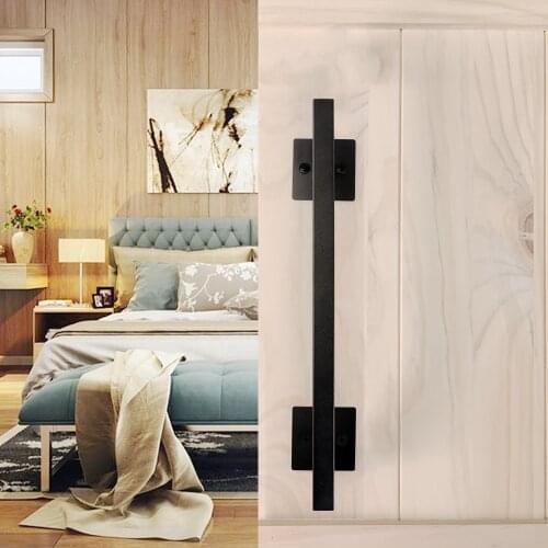 American Barn Door Hanging Rails New Door Handle Carbon Steel Barn Door Handle Door Handle
