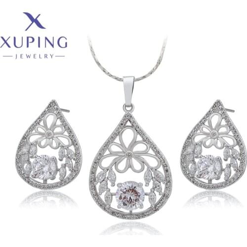 Xuping Elegant Temperament Jewelry Sets Environmental Copper for Women Mothers Day Gift M35-6000