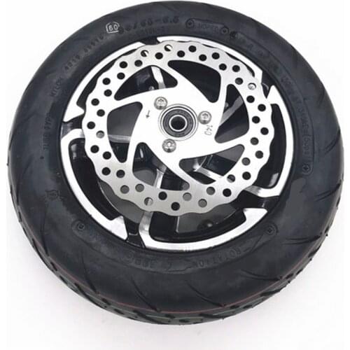 Electric Scooter Aluminium Front Wheel 90/65-6.5 On Road Tire and 140mm Disc Brake For MAXMOV Electric Scooter