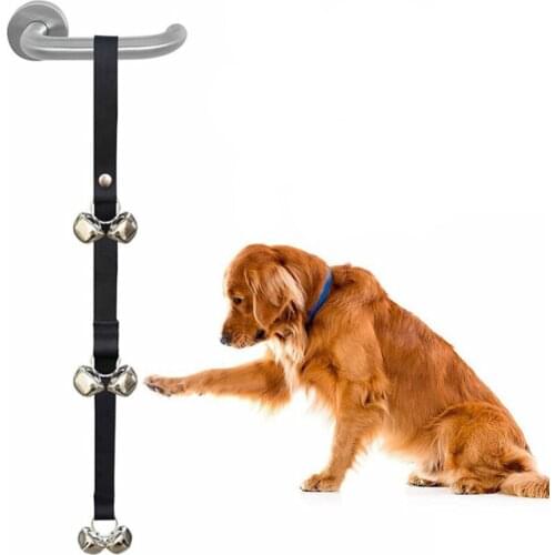 Pet doorbell, pet dog training, dog doorbell rope, indoor training and communication, police dog doorbell, adjustable