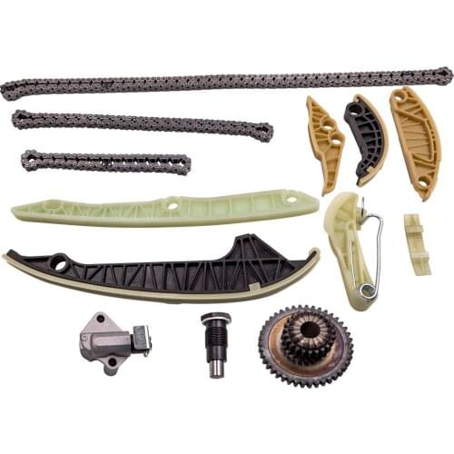13Pcs Timing Chain Kit Set For VW Seat Skoda Audi A4 Q3 Q5 Q7 TT EA888 1.8T 2.0T