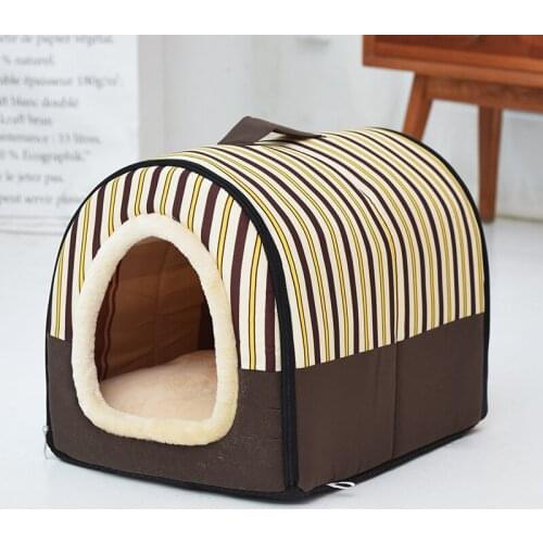 Dog Bed Winter Warm Kennel For Pet Puppy Nest Cat Sleeping Bag cama para cachorro House for cats Dog house bed pet bed