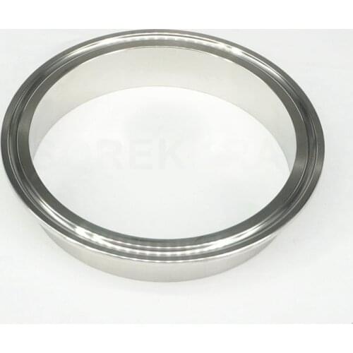 Fit Tube O/D 102mm - Tri Clamp 4" Ferrule O/D 119mm 304 Stainless Steel Sanitary Pipe Connector Fitting Brew