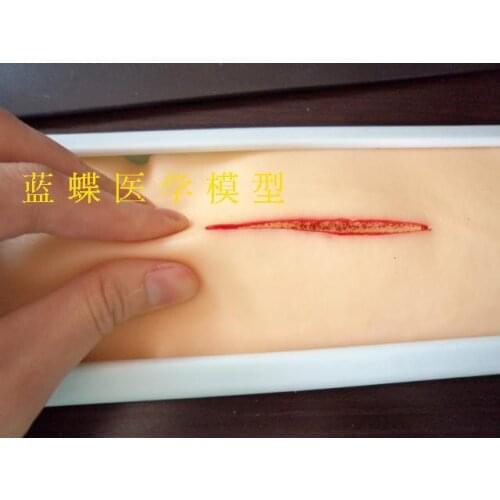 Wearable Suture Practice surgical Skin suture skills skin model free shipping