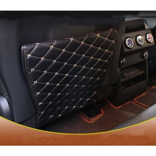 Custom Special Car Seat Backrest Anti Kick Pad Seat Protector Cover Mat For Land Rover Discovery 5 2017 2018 2019 Anti Dirty Mat