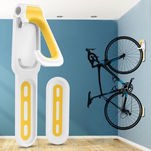 Bicycle Wall-mounted Bracket Can Hold Up To 18kg The Fixed Frame Is A Universal and Durable Riding Accessory Bike Nook