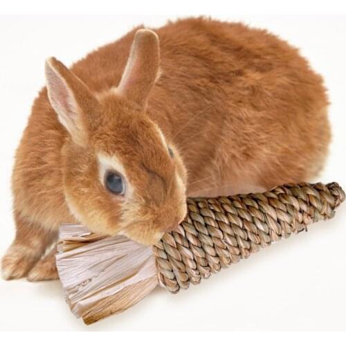 2pcs Hamster Rabbit Chinchilla Molar Toy Rattan Bite Resistant Hamster Molar Toy For Guinea Pig Chinchilla Hamster Accessories