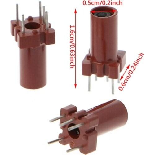 20 Pcs Adjustable Inductor Shell Skeleton Empty Ferrite Core No Inductor Coil 25-100MHZ