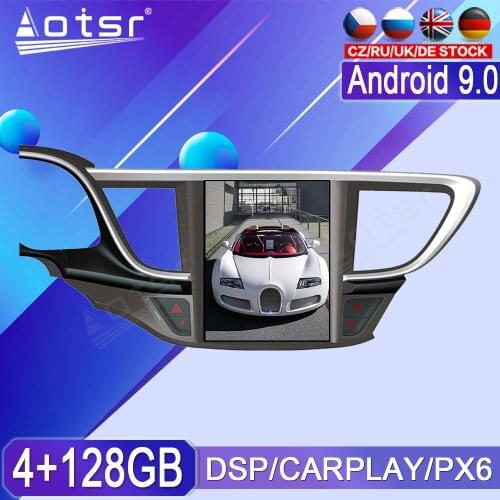 128GB For Buick Hideo 2015-2018 Android Radio Tape Recorder Car Multimedia Player Stereo Head Unit PX6 Tesla GPS Navi Auto Audio