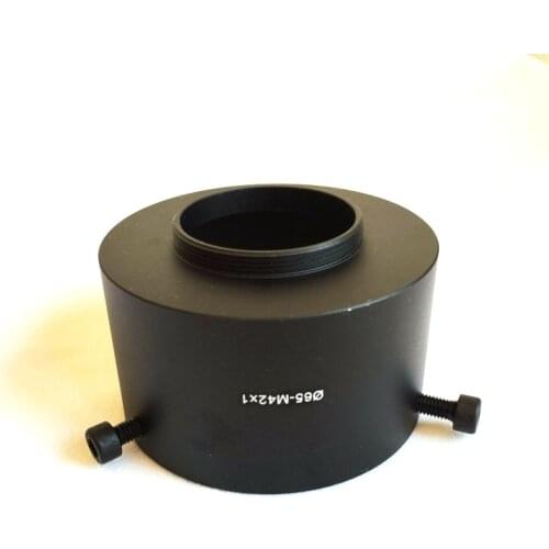 Cnscope 65mm to M42 x1 Male Thread Adapter F/ Printing Nikkor Protection Circle Free Shipping