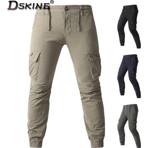 Mens Cargo Pants Lightweight Tactical Mens Winter Trousers Casual Trousers Fashion Outdoor Cotton Multi-Pocket Overalls Mens