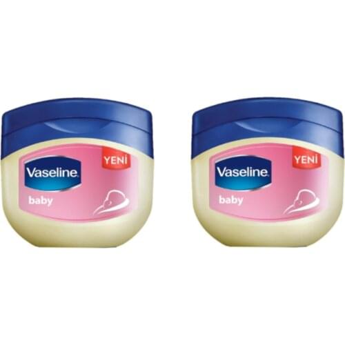 Vaseline moisturizing gel baby 100ml x 2 pcs, 3 times saflaştırlar, 3 times saflaştırıcı