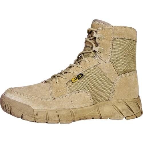 Men Women Desert Military Hiking Hunt Army Fan Training Combat Tactical Boots Ultra Light Outdoor Climbing Non-slip High Shoes