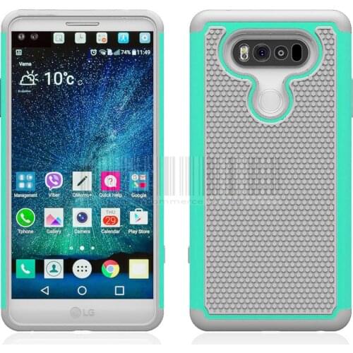 Dual Layer Armor Case Impact Shockproof Protective Silicone Phone Cover For LG V20/X Power/Style/Volt 3/Tribute HD/K7/K8/V10