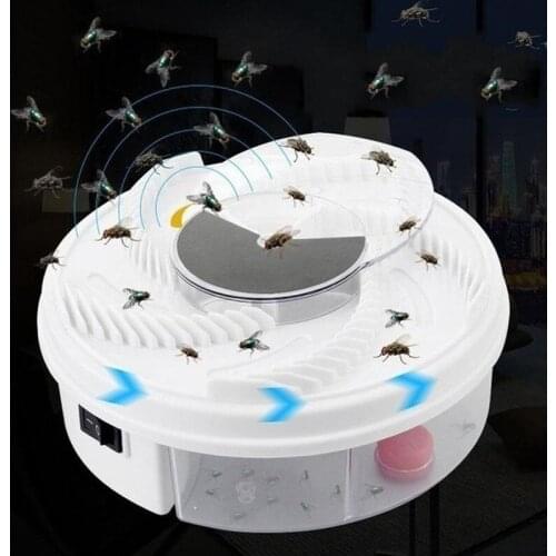USB Electric Effective Fly Trap killer Pest Device Insect Catcher Automatic Flycatcher Fly Trap Catching Artifacts Insect Trap