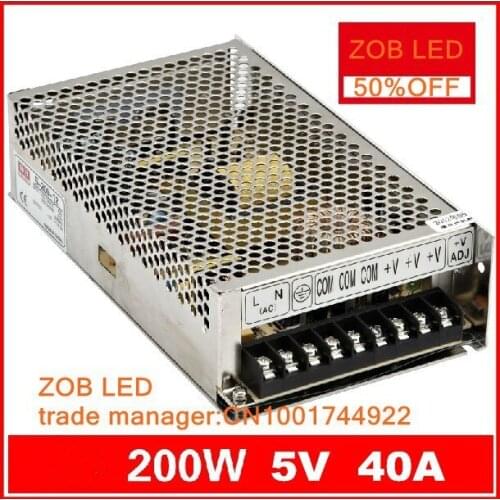5V OUTPUT 2A 6A 10A 20A 40A 60A 10W 30W 50W 100W 200W 300W LED Switching Power Supply,85-265AC input,CE ROSH power suply Output