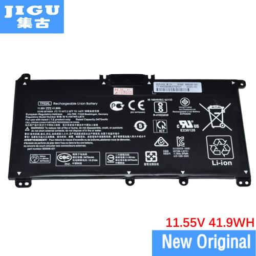 JIGU Original laptop Battery For HP 920046-121 HSTNN-LB7X TF03XL For Pavilion 14-BF016ND 14-bf034TX 14-BF029UR 11.55V 41.9WH