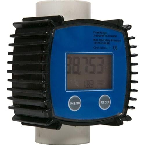 K24 12~120 M/min Measuring range G1 inch PA Nylon Electronic flow meter