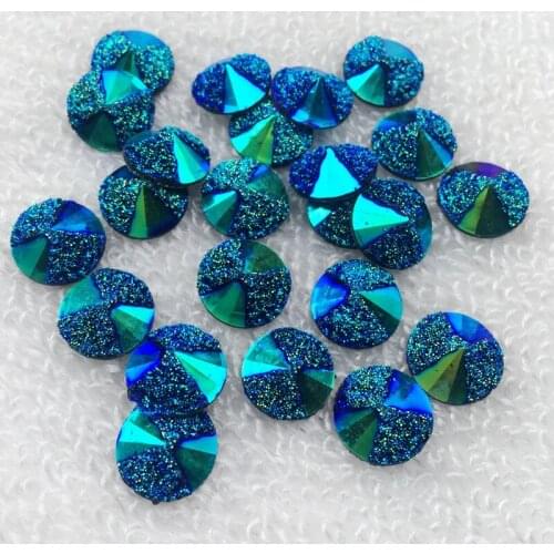 12mm Rhinestones Round stick Buttons Flower Sewing Scrapbooking Gift Clothing Home Handwork 60pcs/lot B684