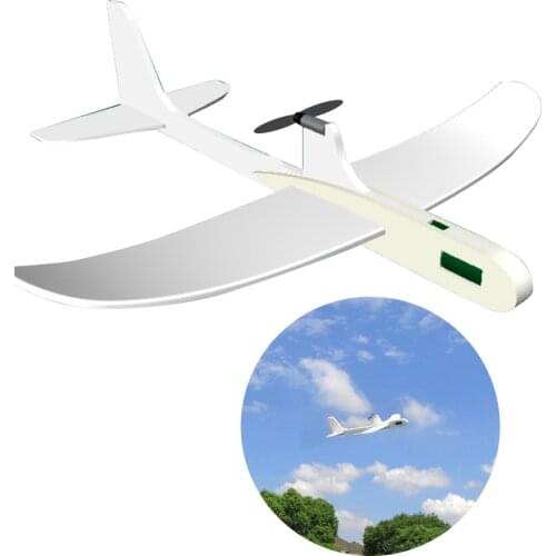 Glider DIY Airplane Model Hand Throwing Launch Electric For Children Educational Toy Foam Capacitor Gift RC