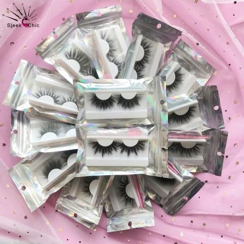 Mink Eyelashes 25mm Lashes Mink Wholesale 10 Pairs Eyelashes Mink Handmade Lash Packaging Box Beauty Dramatic False Lashes Bulk
