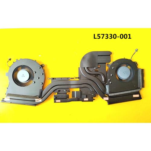 New Laptop CPU/GPU Cooling Heatsink Fan For HP WASD 5 Air OMEN 15-DH TPN-C143 N18E L57330-001 L64445-001 ND8CC01-18L06 -18L07